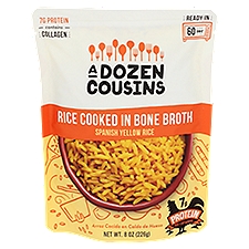 A Dozen Cousins Spanish Yellow Rice Cooked in Bone Broth, 8 oz
