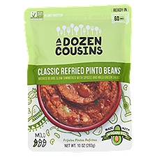 A Dozen Cousins Mild Classic Refried Pinto Beans, 10 oz