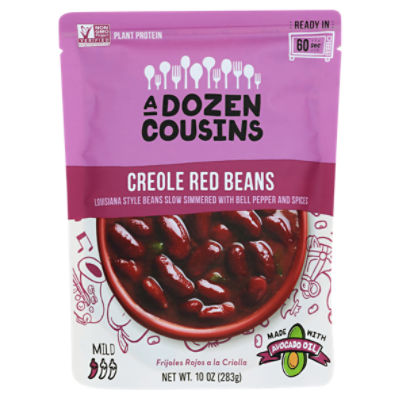 A Dozen Cousins Mild Creole Red Beans, 10 oz