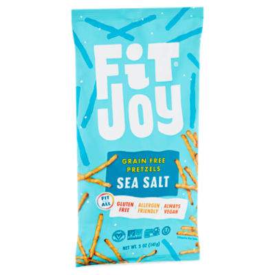 Fit Joy Sea Salt Grain Free Pretzels, 5 oz