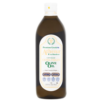 Athena Cold Extracted Extra Virgin Olive Oil, 33.8 fl oz