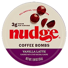 Nudge Vanilla Latte Coffee Bombs, 1.94 oz