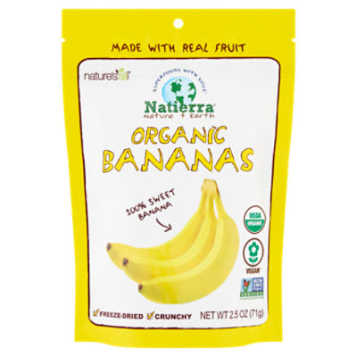 Organic Dried Bananas