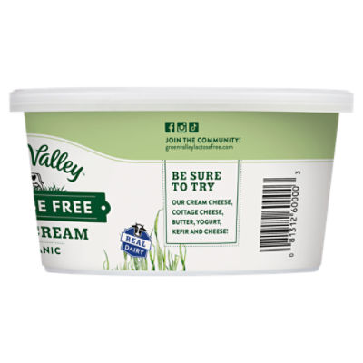 Lactose-Free Sour Cream  Green Valley Lactose Free