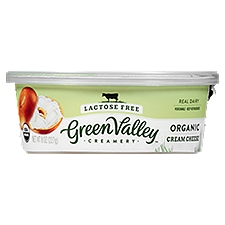 Green Valley Lactose Free Creamery Organic Cream, Cheese, 8 Ounce