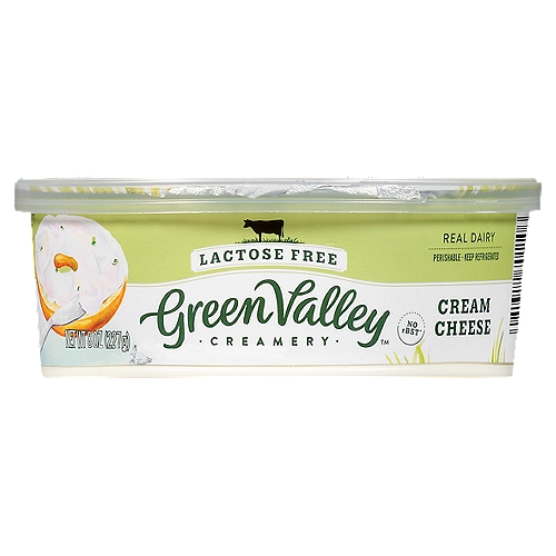 Green Valley Creamery Lactose Free Cream Cheese, 8 oz