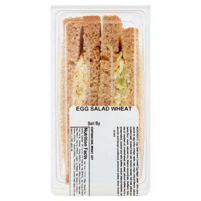 Fresh Creative Cuisine Egg Salad Wheat Sandwich, 5.5 oz