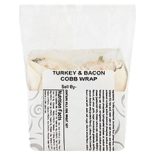 Fresh Creative Cuisine Turkey & Bacon Cobb Wrap, 9.1 oz