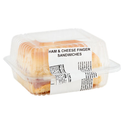 Fresh Creative Cuisine Ham & Cheese Finger Sandwiches, 6.5 oz