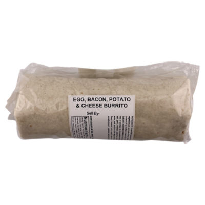 Fresh Creative Cuisine Egg, Bacon, Potato & Cheese Burrito, 13.5 oz