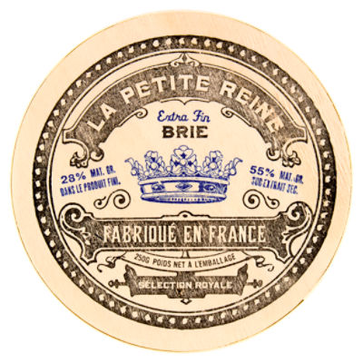 La Petite Reine Extra Fin Brie Soft Ripened Cheese, 8.8 oz