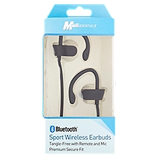 MobilEssentials Bluetooth Sport Wireless Earbuds