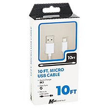 MobilEssentials 10 Ft. Micro USB Cable