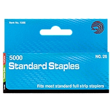 Ava Standard Staples, 5000 count, 50 Each