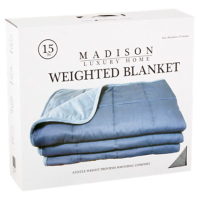 Dark grey 2024 weighted blanket