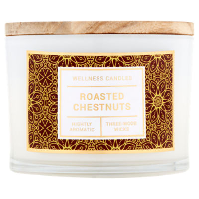 Wellness Candles Roasted Chestnuts Candle, 14 oz