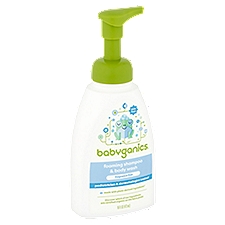 Babyganics Gentle & Mild, Shampoo + Body Wash, 16 Fluid ounce