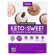 Keto:Sweet The Ultimate Sugar Alternative Confectioners, 12 Ounce