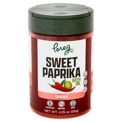 Pereg Ground Sweet Paprika with Oil, 4.25 oz