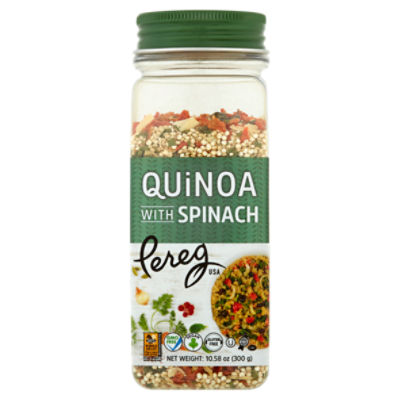 Pereg Quinoa with Spinach, 10.58 oz