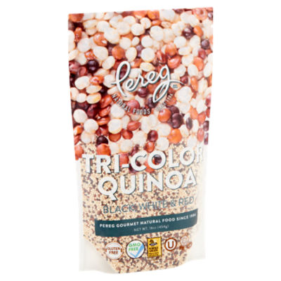 Pereg Black, White & Red Tri-Color Quinoa, 16 oz