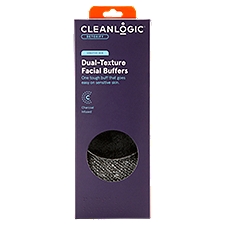 Cleanlogic Detoxify Dual-Texture Facial Buffers, 3 count