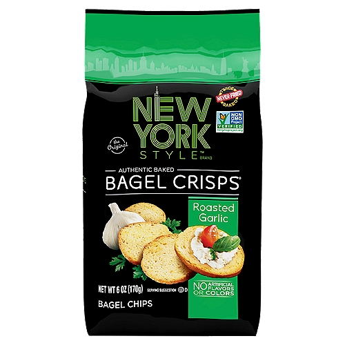 New York Style Bagel Crisps The Original Authentic Baked Roasted Garlic Bagel Chips, 6 oz
The Thing to Bring™