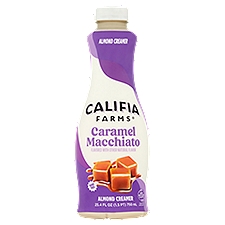 Califia Farms Caramel Macchiato Almondmilk Creamer, 25.4 fl oz, 25.4 Fluid ounce