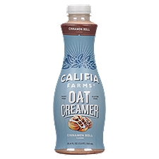 Califia Farms Cinnamon Roll Flavored, Oat Creamer, 25.4 Fluid ounce