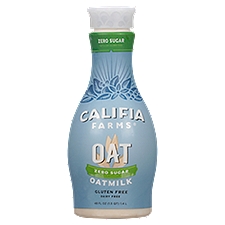 Califia Farms Zero Sugar Oat Milk 48 Fluid Ounces