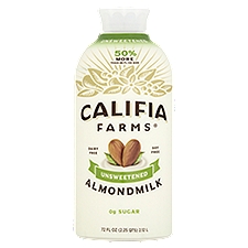 Califia Farms Unsweetened Almondmilk, 72 fl oz