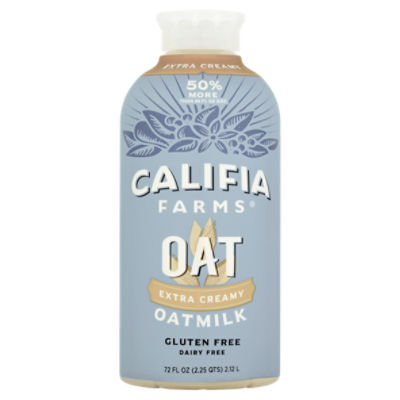 Califia Farms Extra Creamy Oat Milk - 48 Fl Oz : Target