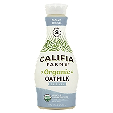 Califia Farms Organic Original Oatmilk, 48 fl oz