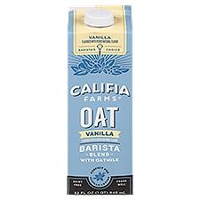 Califia Farms Vanilla Oat Barista Blend 32 Fluid Ounces, 32 Fluid ounce