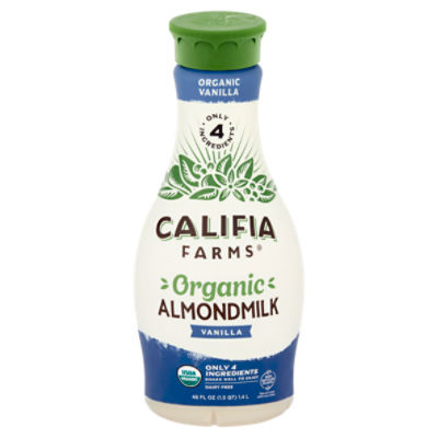 Califia Farms Organic Vanilla Almondmilk, 48 fl oz
