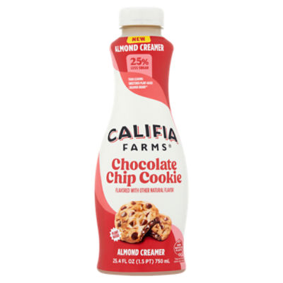 Califia Farms Chocolate Chip Cookie Almond Creamer, 24.4 fl oz