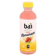Bai São Paulo Strawberry Antioxidant, Lemonade, 18 Fluid ounce