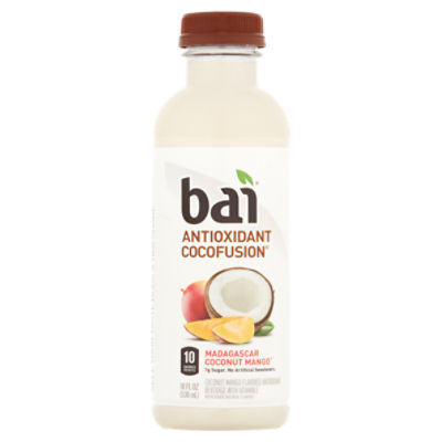 Bai Antioxidant Cocofusion Madagascar Coconut Mango Beverage, 18 fl oz