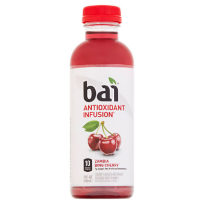 Bai Antioxidant Infusion Zambia Bing Cherry Antioxidant Beverage, 18 fl oz