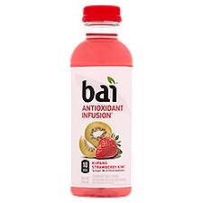 Bai Antioxidant Infusion Kupang Strawberry Kiwi Antioxidant Beverage, 18 fl oz, 18 Fluid ounce