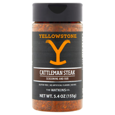 Yellowstone / The Watkins Co. Cattleman Steak Seasoning and Rub, 5.4 oz