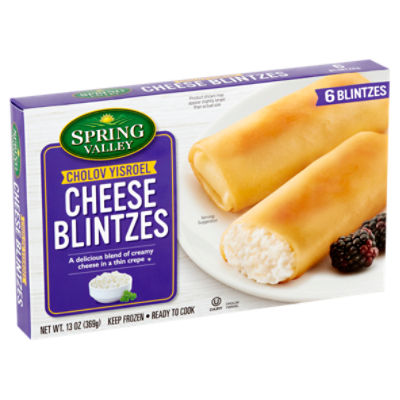 Spring Valley Cheese Blintzes, 6 count, 13 oz