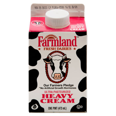 Farmland Fresh Dairies Half and Half, 1 quart