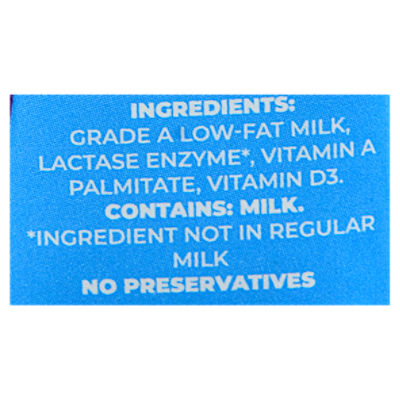 Farmland Fresh Dairies Lactose Free 1% Lowfat Milk, half pint