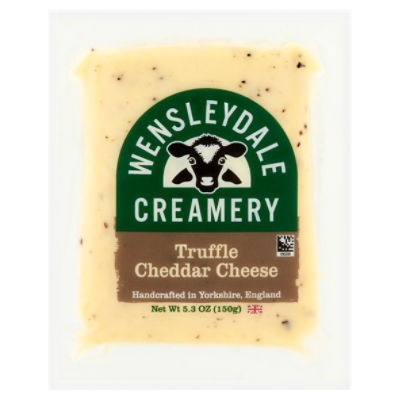 Wensleydale Creamery Truffle Cheddar Cheese, 5.3 oz