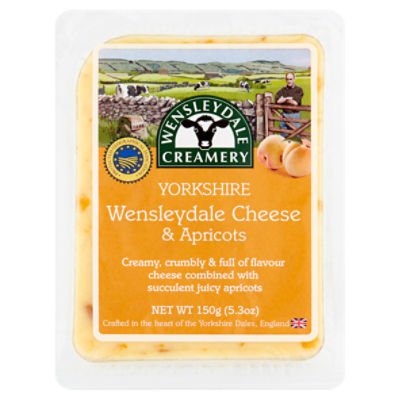 Wensleydale Creamery Yorkshire Wensleydale, Cheese & Apricots