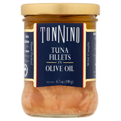 Tonnino Tuna Fillets in Olive Oil, 6.7 oz