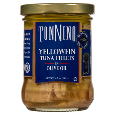 Tonnino Tuna Fillets in Olive Oil, 6.7 oz ShopRite