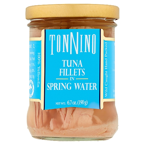 Tonnino Tuna Fillets in Spring Water, 6.7 oz