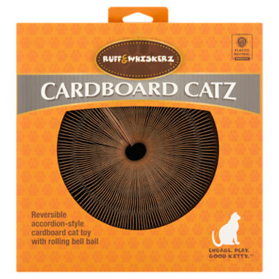 Ruff & Whiskerz Cardboard Catz Cat Toy